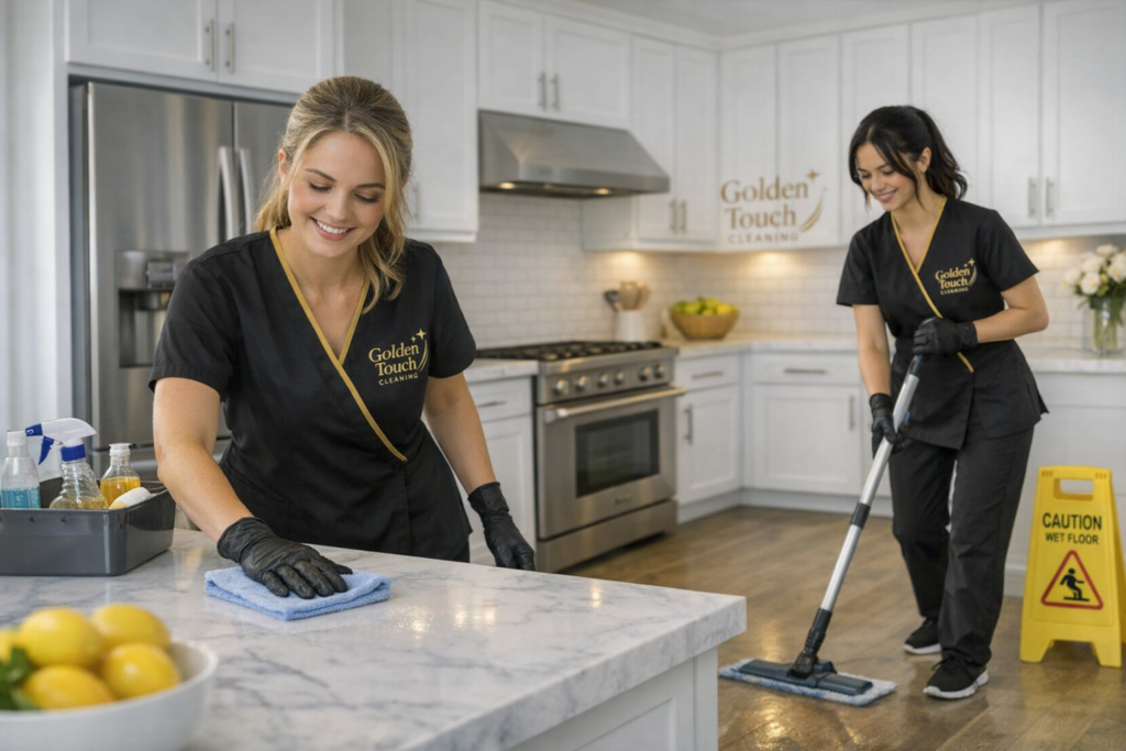 kitchen cleaning